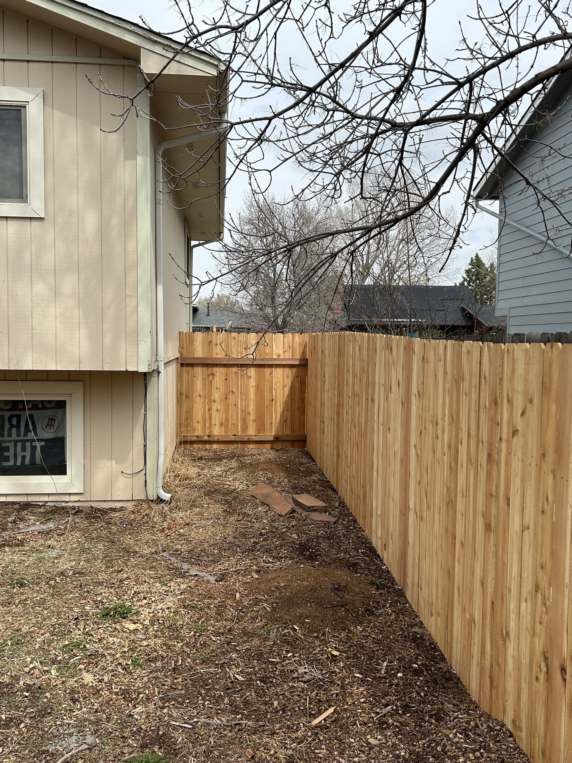 Fencing project by Grain & Glory