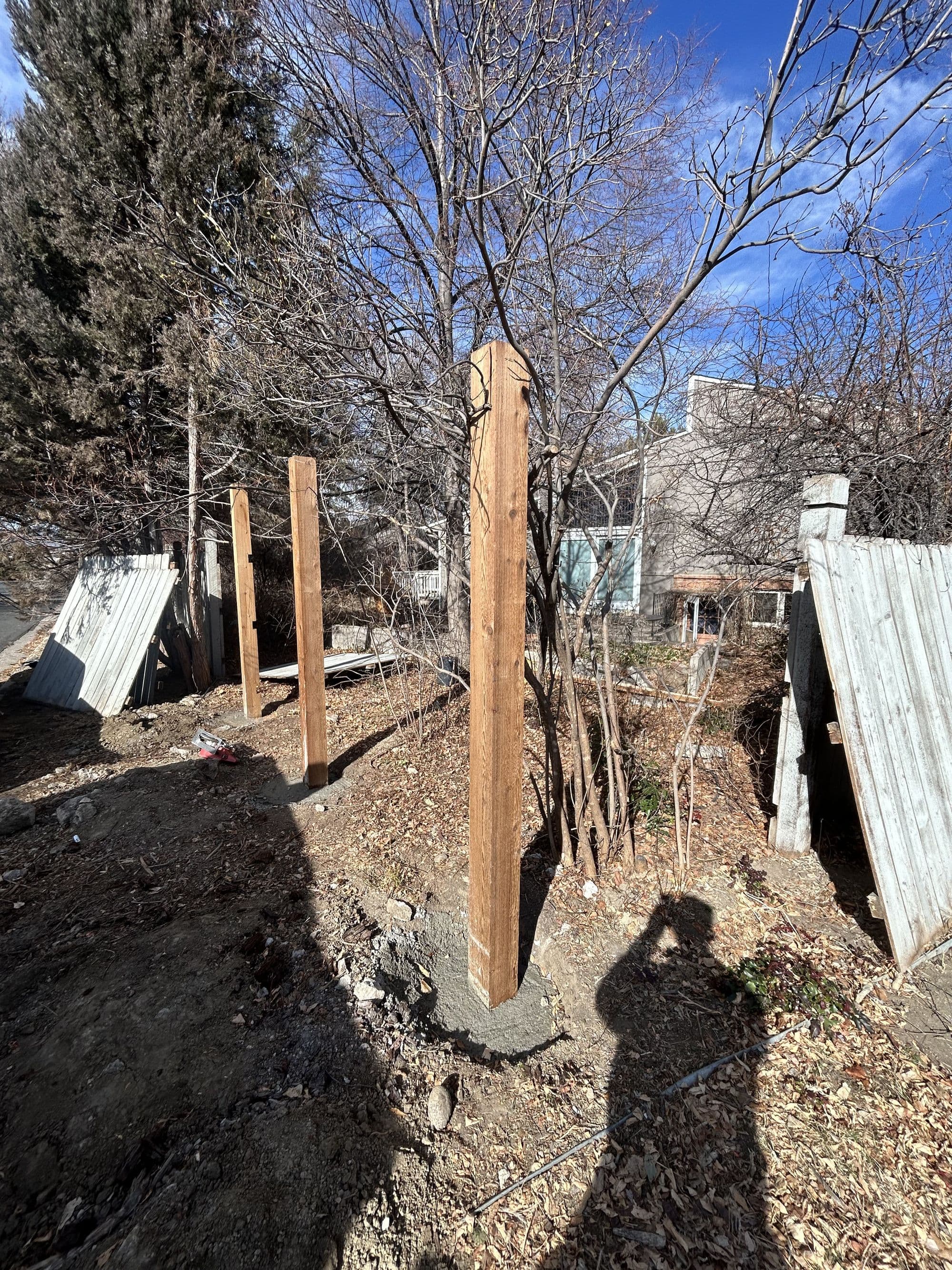Fencing project by Grain & Glory