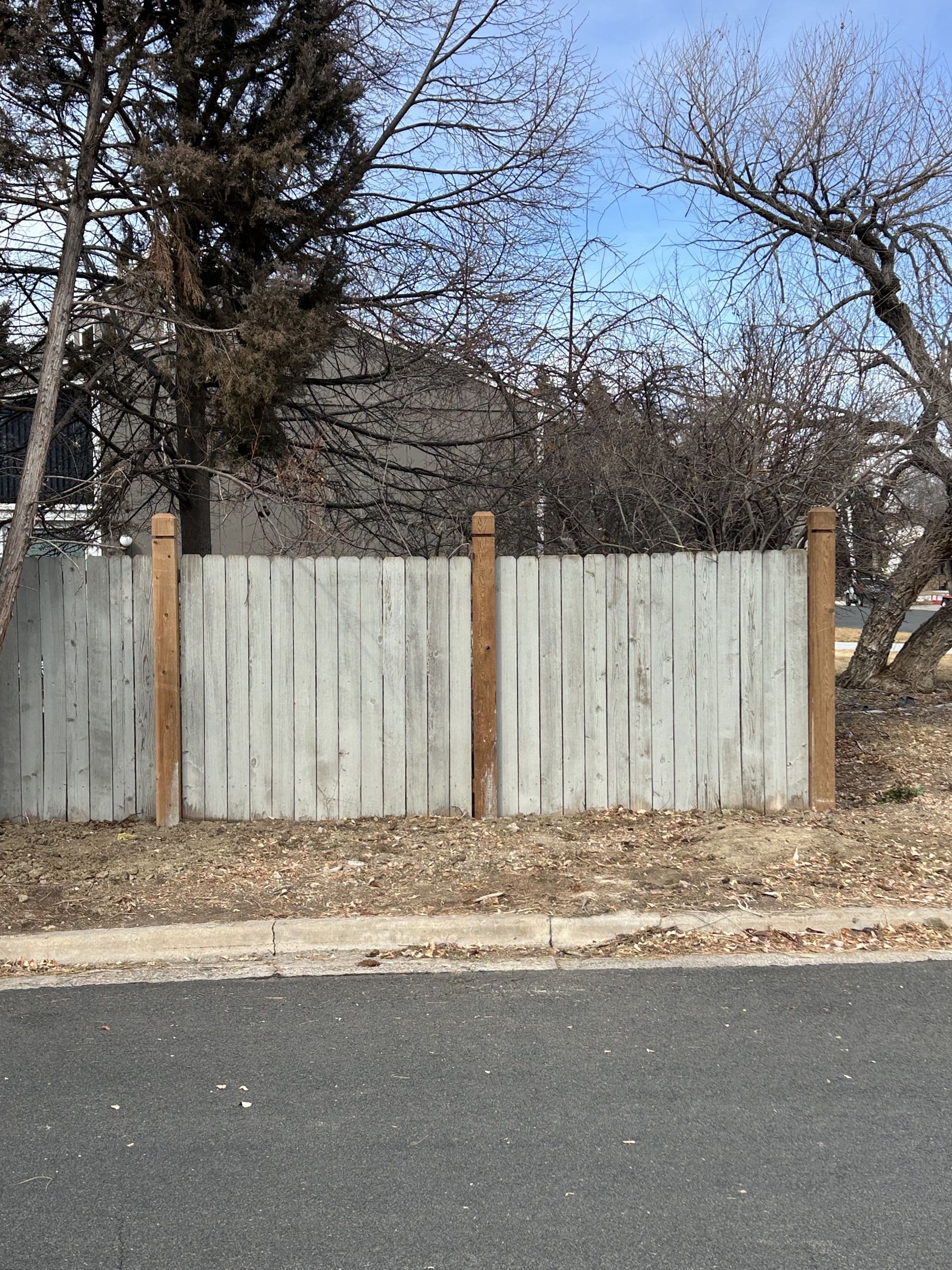 Fencing project by Grain & Glory
